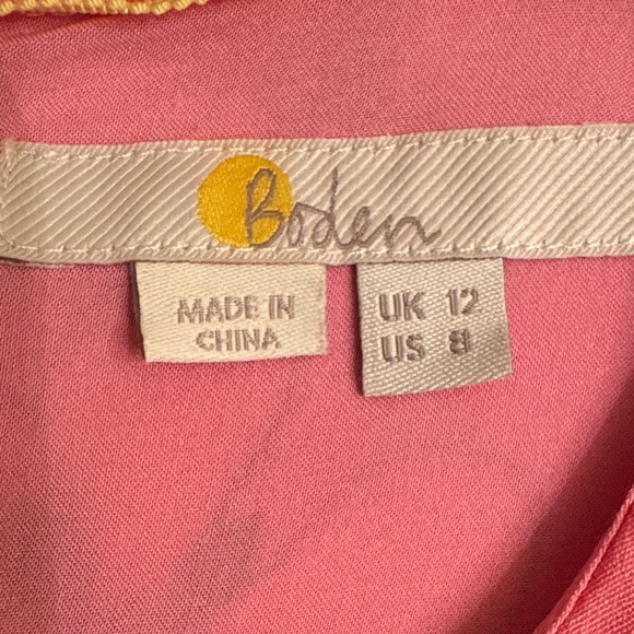 Boden Women's Pink Floral Maxi Dress - Picture 6 of 6